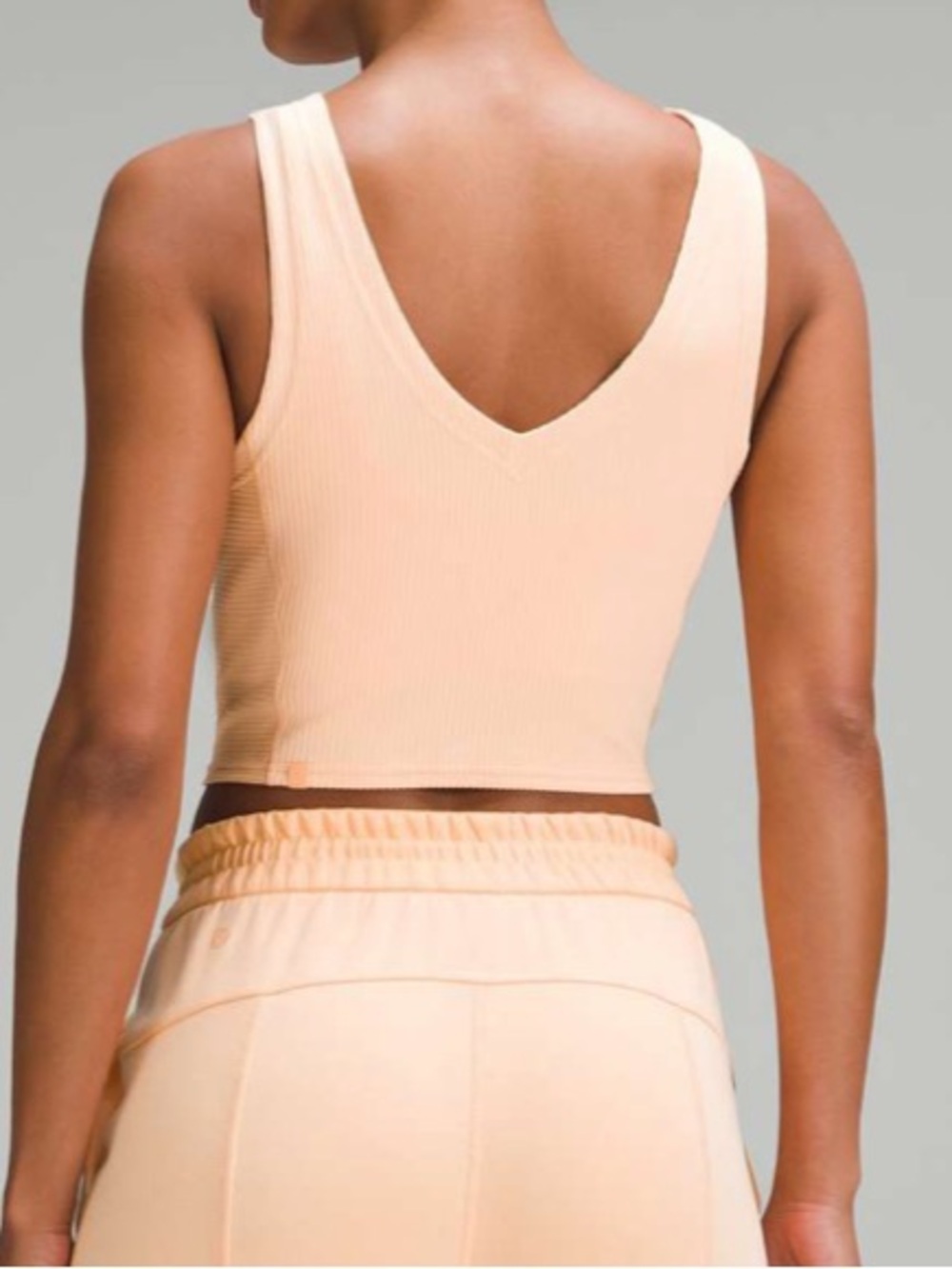 Lululemon Ribbed Softstreme Cropped Tank Top - Picture 3 of 6